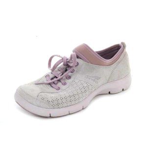 dansko sneakers elise suede lace up fitness gym running womens sz 37 us 6.5-7